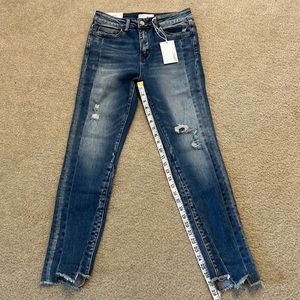 The Haylie Vervet High-rise Skinny size 27